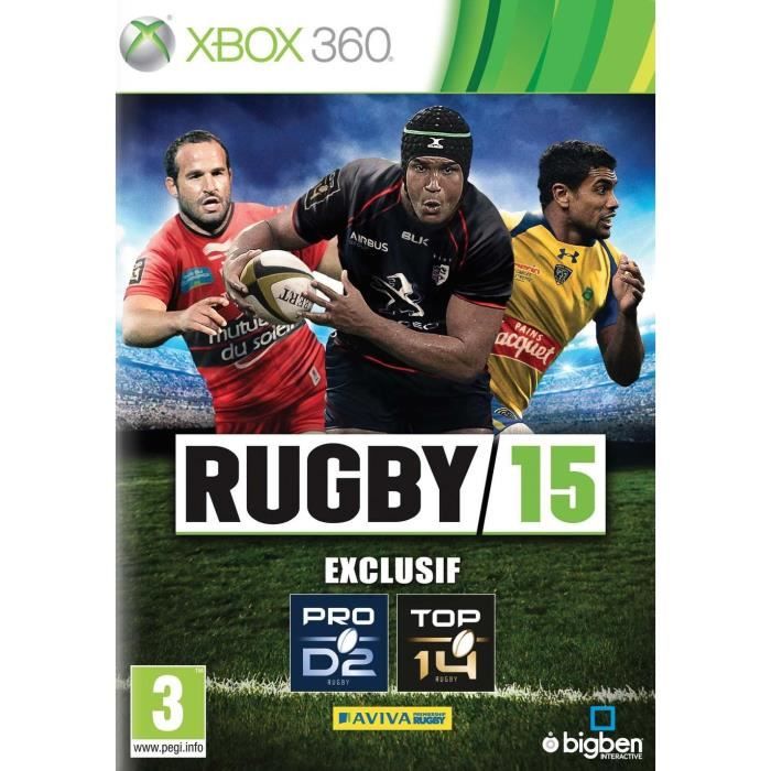 Rugby 15 Jeu XBOX 360 - État correct Bigben Interactive sur Cdiscount Seconde Vie
